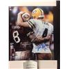 Image 1 : Dual autographed 12 X 18 Brett Favre and Young Photo w coa