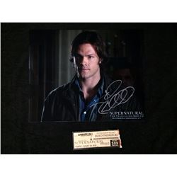 Jared Padalecki signed 8 x 10 photo