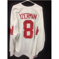 Steve Yverman Canada Cup hockey jersey New