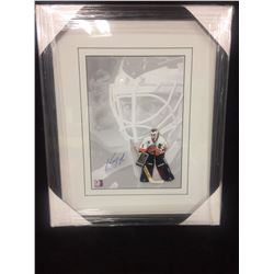 Kirk Maclean 14 X 18 signed and framed display with coa