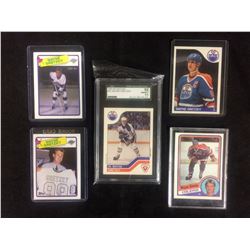 WAYNE GRETZKY SPORT CARD LOT