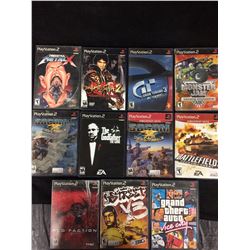 PS2 video game lot