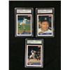 Image 1 : Lot of 3 Mickey Mntle Cards graded