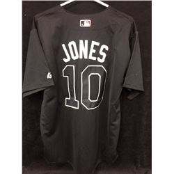 New with Tags Chipper Jones  Baseball Jersey Official