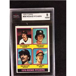 1976 TOPPS #599 ROOKIE PITCHERS (8 NMM) KSA