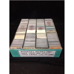 2400 Assorted Hockey cards 1982 to 2008 lots of stars