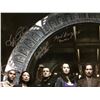 Image 3 : Cast Signed Stargate SG1 poster with coa