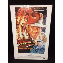 Original movie poster Indiana Jones framed