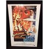 Image 1 : Original movie poster Indiana Jones framed