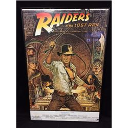 Original movie poster Indiana Jones framed