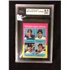 Image 1 : 1975 TOPPS MINI #620 ROOKIE CATCHERS- OUTFIELDERS (8.5 NMM+) KSA