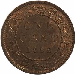 Canada 1882H Large Cent