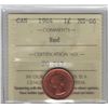 Image 1 : Canada 1964 Cent ICCS MS66 Red
