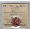 Image 1 : Camada 1977 Cent ICCS MS66 Red