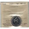 Image 1 : Canada 1967 Nickel 5 Cent One Year Type ICCS MS65