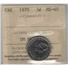 Image 1 : Canada 1970 Nickel 5 Cent ICCS MS65