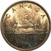 Image 1 : Canada 1935 Silver Dollar MS60