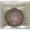 Image 1 : Canada 1958 Silver Dollar ICCS MS64