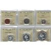 Image 1 : Canada 1955 Proof Like Set. ICCS Certified.