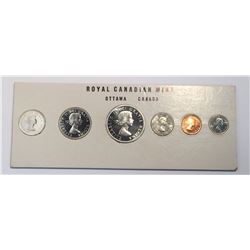Canada 1960 Proof Like Set in White Cardboard