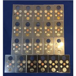 Canada 1974 to 1994 Coin Sets