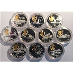 Canada Aviation Series Coin (10 pcs)