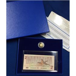 Canada 1996 $2 PL Coin & $ Replacement Banknote Set