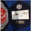 Image 1 : Canada 2006 $5 Snowbirds Silver Hologram Coin & Stamp Set