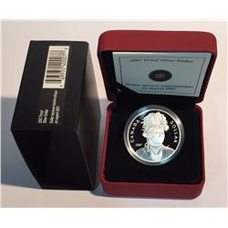 Canada 2007 $1 Thayendanegea Proof Silver Dollar coin