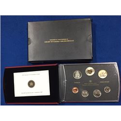 Canada 2007 Specimen Coin Set With Trumpeter Swan Loonie