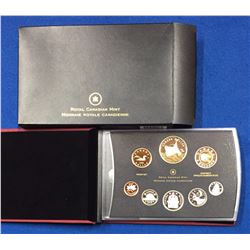 Canada 2010 100th Anniversary of Canadian Navy Gold Plated Silver Double Dollar Set