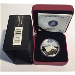 Canada 2010 $1 Navy Proof Silver Dollar