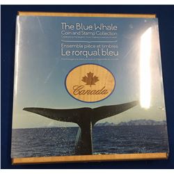 Canada 2010 $10 The Blue Whale Coin and Stamp Set