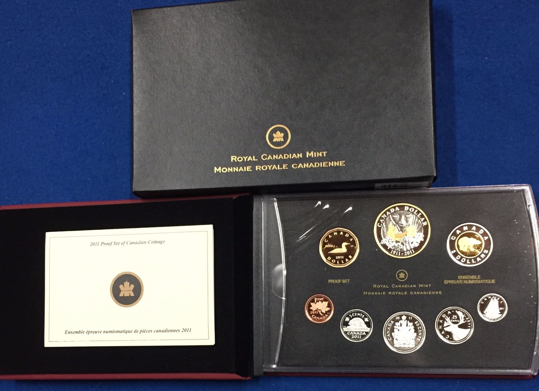 Canada 2011 100th Anniversary of Parks Canada Double Dollar Set