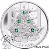 Image 2 : Canada 2011 $20 Christmas Tree with Crystal Silver Coin