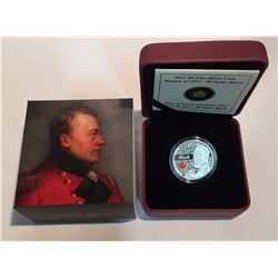 Canada 2012 $4 Sir Isaac Brock Pure Silver Coin