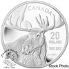 Image 2 : Canada 2012 $20 Robert Bateman Bull Moose Pure Silver Coin