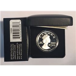 Canada 2012 $20 Queen's Diamond Jubilee Pure Silver Coin with Crystal