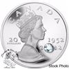 Image 2 : Canada 2012 $20 Queen's Diamond Jubilee Pure Silver Coin with Crystal