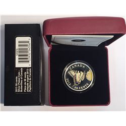 Canada 2013 50 Cent Canadian Butterfly Tiger Swallowtail Coin