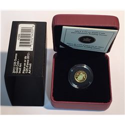 Canada 2013 50 Cents Owl Shaman Holding Goose Gold Coin