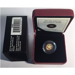 Canada 2013 50 Cents Starfish 1/25 Oz Gold Coin