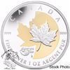Image 2 : Canada 2013 $5 25th Anniversary of the $5 Silver Maple Leaf Coin
