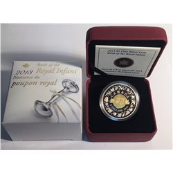 Canada 2013 $5 Royal Infant with Toys Silver Coin - Prince George