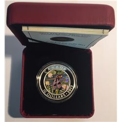 Canada 2013 $10 Twelve-Spotted Skimmer Fine Silver Coin