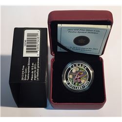 Canada 2013 $10 Twelve-Spotted Skimmer Fine Silver Coin