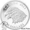 Image 2 : Canada 2013 $20 Bald Eagle Portrait Silver Coin