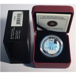Canada 2013 $20 Lawren S. Harris, Toronto Street Winter Morning, Group of Seven, Silver Coin