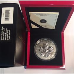 Canada 2013 $50 25th Anniversary of the Silver Maple Leaf Silver Coin