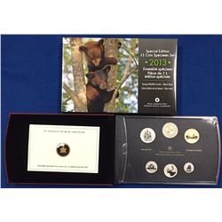 Canada 2013 Specimen Set with Black Bear Toonie